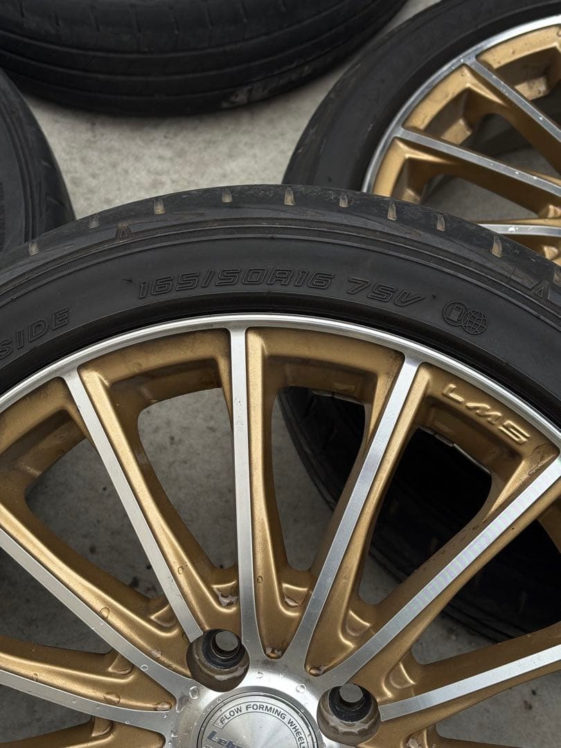 M.I様専用レアマイスター アルミホイールタイヤ付き LM-S FS15 - メルカリ