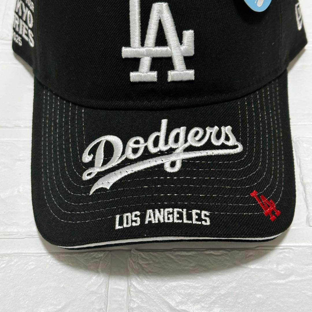 ニューエラ MLB 開幕戦 ドジャース キャップ ブラック GR8 グレイト②