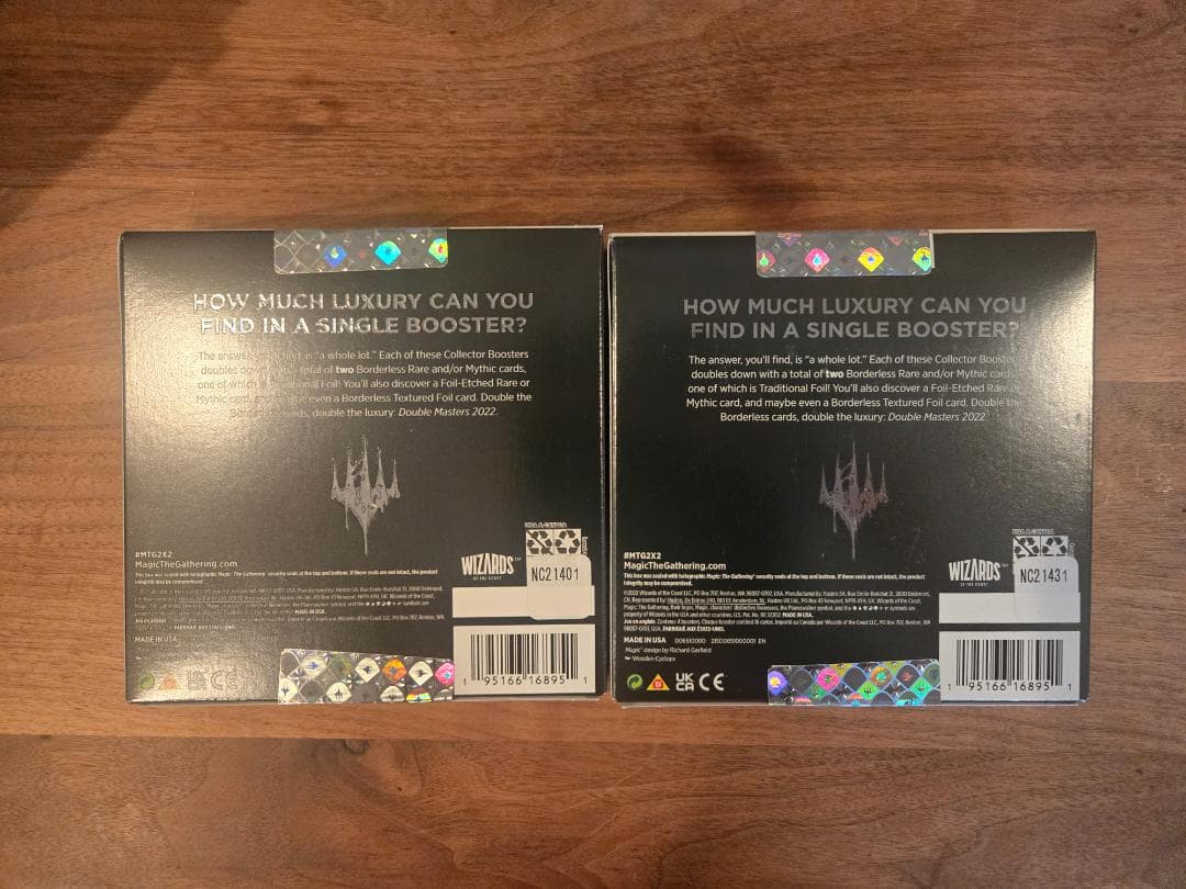 MTG 英語版 ダブルマスターズ2022 コレクター・ブースター 2 BOX