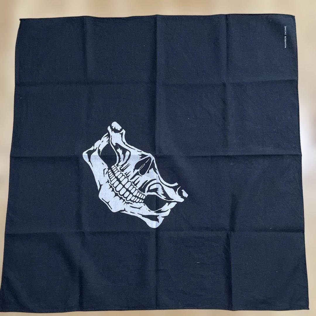 NUMBER (N)INE 04SSスカルプリント バンダナ NUMBER (N)INE 04SSスカルプリント バンダナ - メルカリ