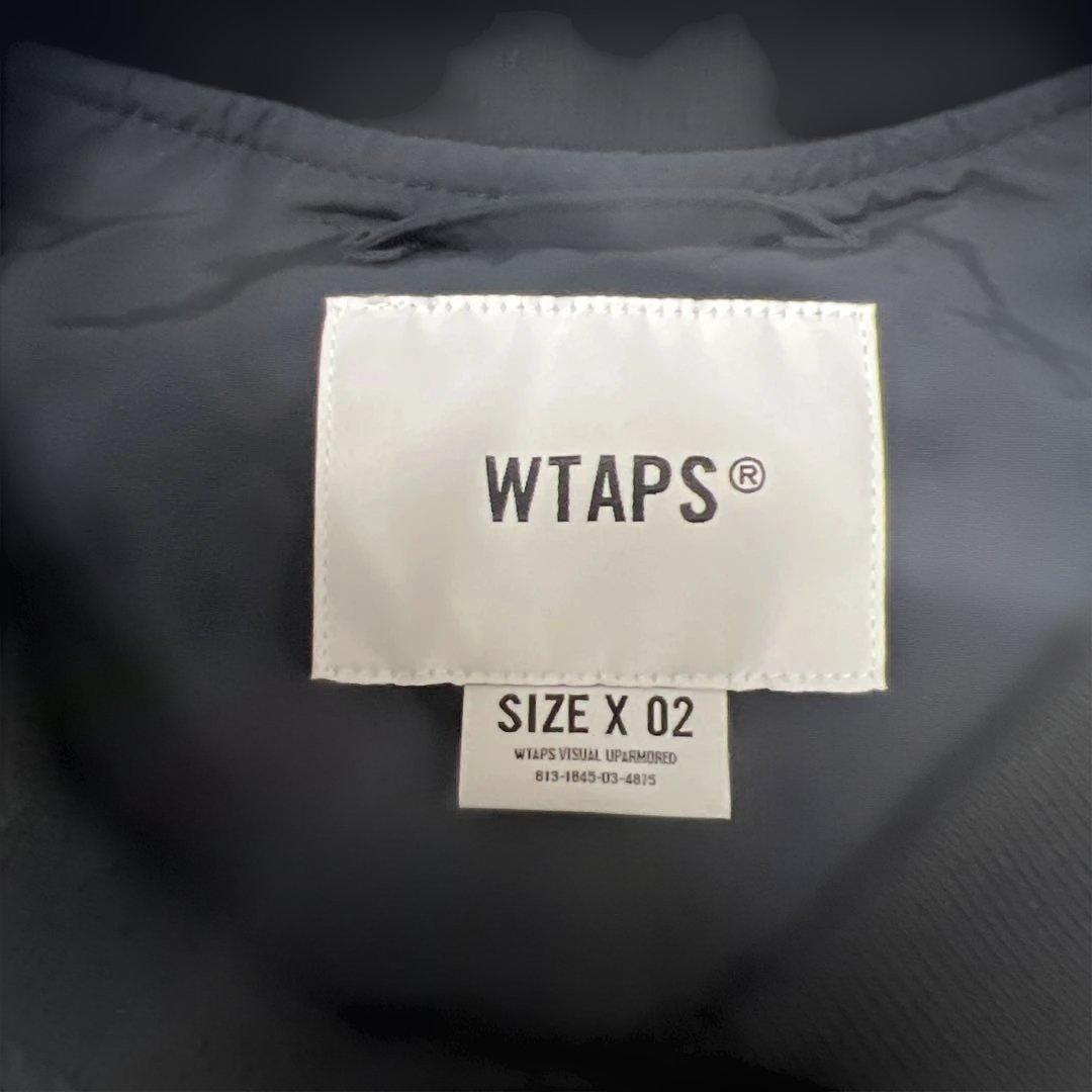 美品 WTAPS Finder LS Nylon Tussah \"Black\"