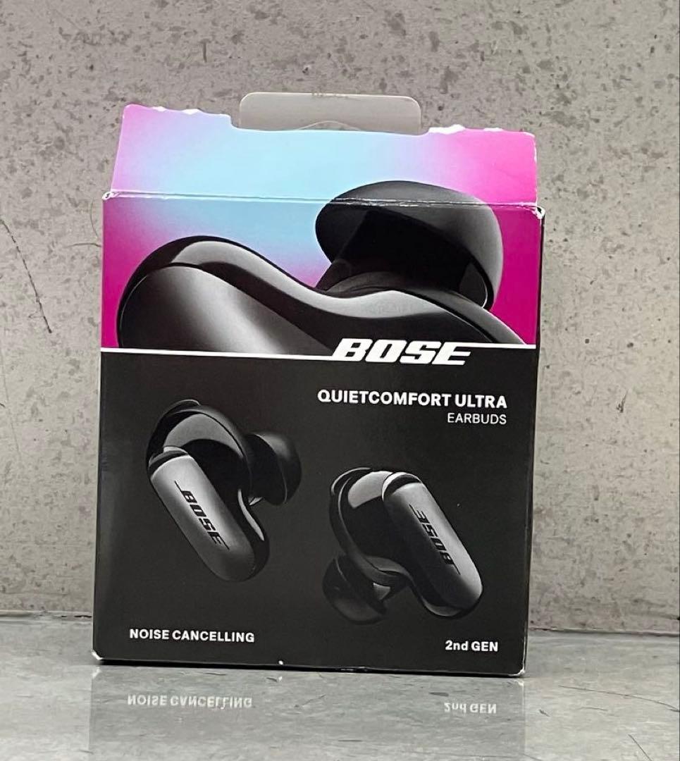 BOSE ワイヤレスイヤホン　QC ULTRA EB 2￼nd BLK BOSE 完全ワイヤレスイヤホン Bose Quietcomfort Ultra Earbuds 2nd