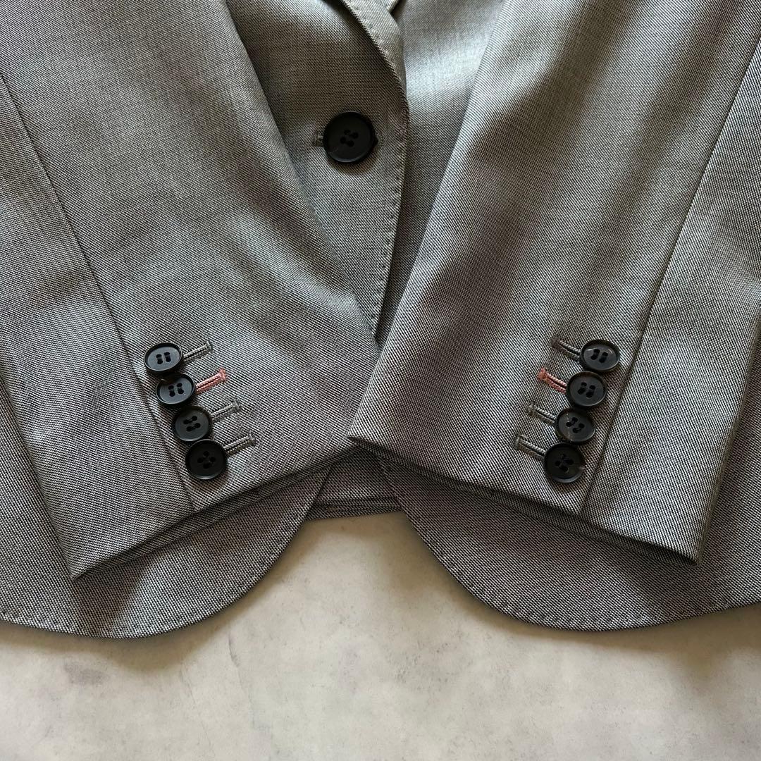 極美品INDIVI インディヴィロロピアーナグレーパンツスーツ