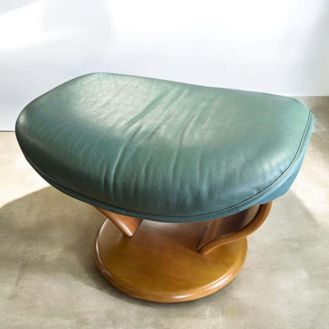 HR667 【総革】カリモク　karimoku 緑　グリーン レザー　木製 Amazon｜karimoku(カリモク) 【カリモク正規品】ザ・ファースト