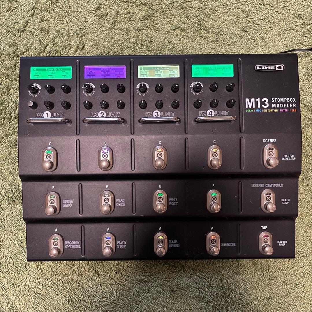 【出品1/8まで】Line 6 M13 Stompbox Modeler Amazon.com: Line 6 M13 Stompbox Modeler : Line 6: Musical Instruments