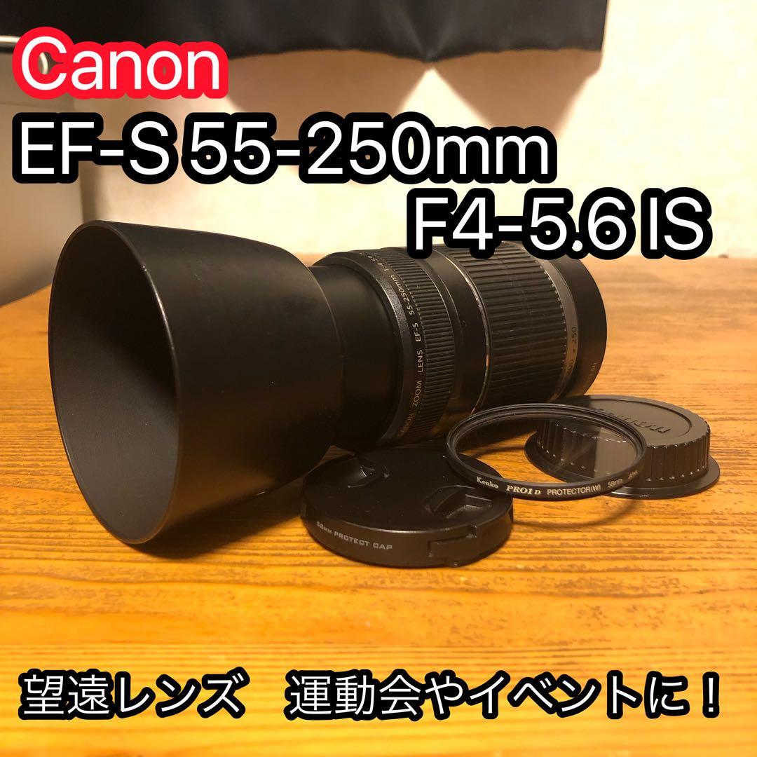 手ぶれ補正 CanonEF-S 55-250mm F4-5.6 IS 望遠レンズ Canon EF-S 55-250mm F4-5 6 IS 望遠レンズ 手ぶれ補正 キャノン