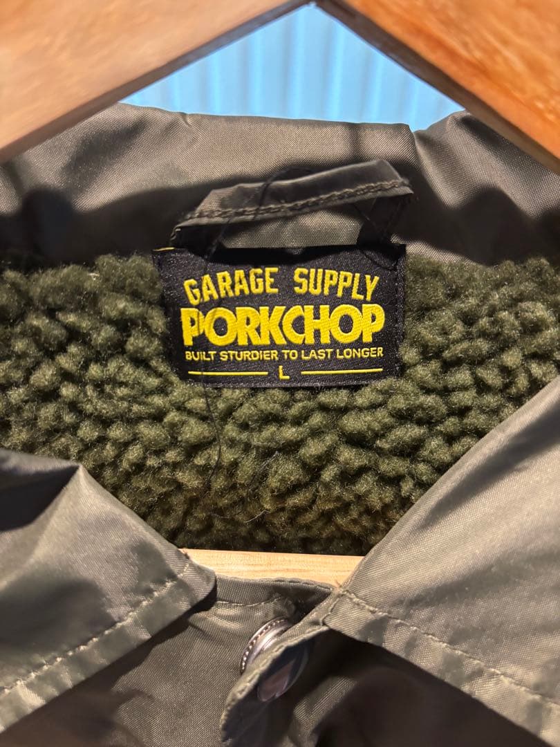 PorkChop オリーブナイロンジャケット L - メルカリ