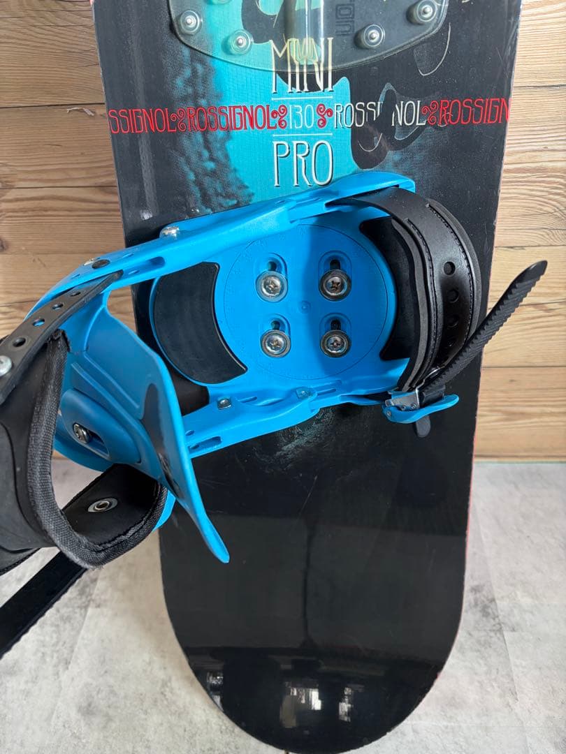 ロシニョール スノーボード ビンディング キッズ ブラック 130