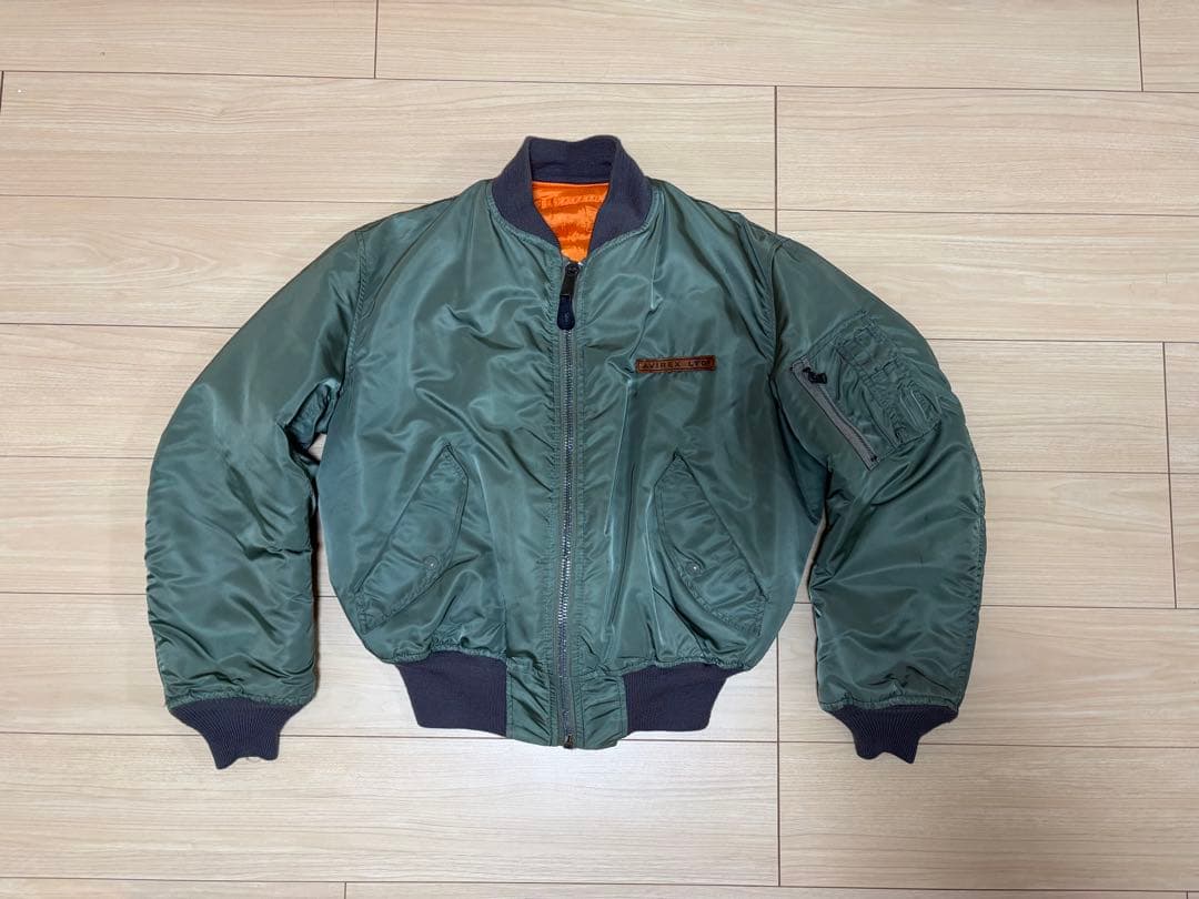 90s USA製　AVIREX ma-1 フライトジャケット AVIREX（アヴィレックス） アビレックス MA-1フライトジャケット