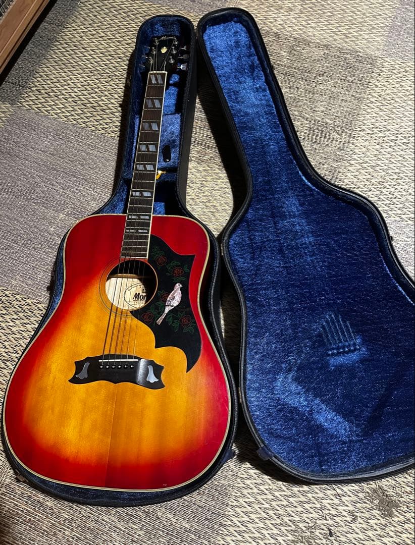 【Morris WD-35】アコースティックギター　ケース付き Yahoo!オークション - 「morris wd」の落札相場・落札価格