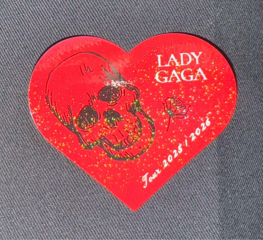 レディー ガガ メイヘム 日本 会場限定 ハート ホログラム ステッカー