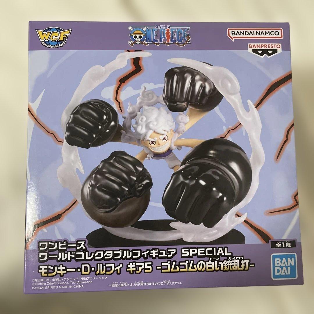 ワンピース ワーコレ SPECIAL ルフィ ギア5ゴムゴムの白い銃乱打