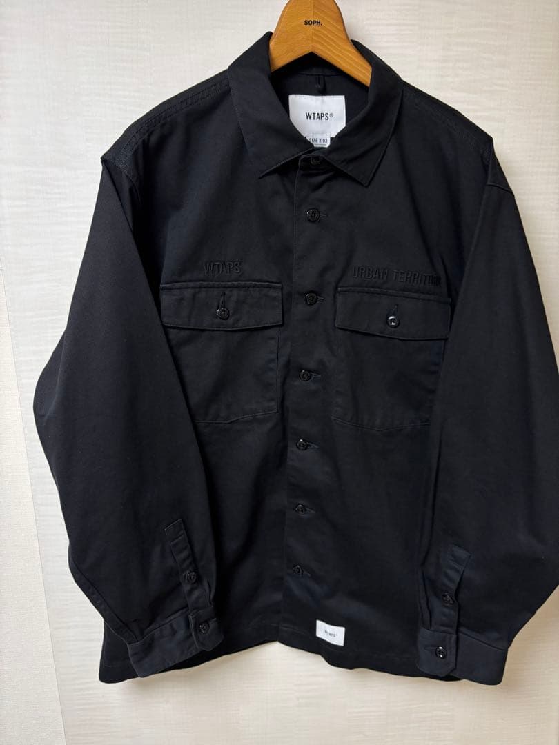 wtaps BUDS LS COTTON TWILL ダブルタップス Lサイズ - メルカリ