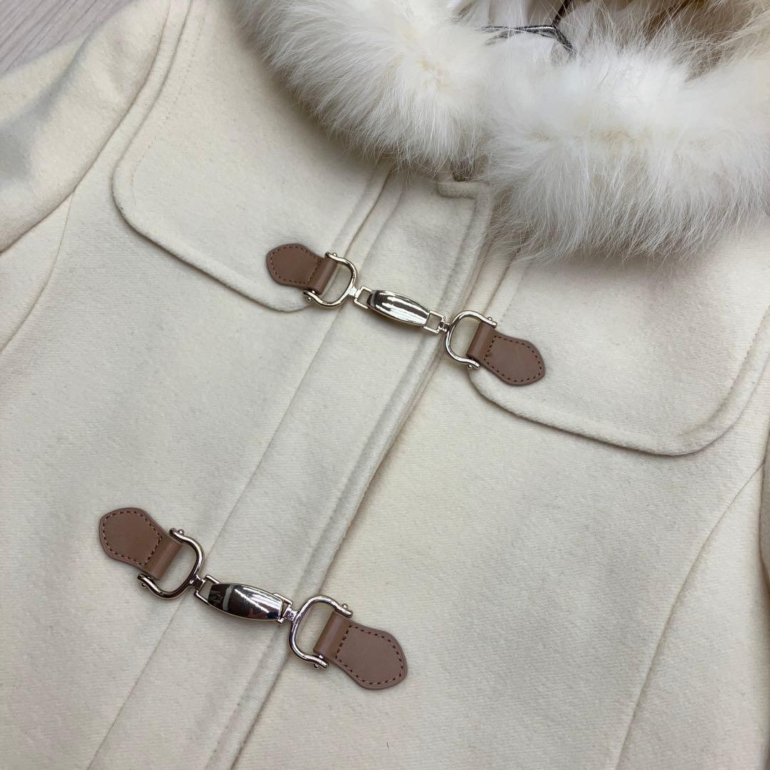 ◇ anySiS エニィスィス ダッフルコート ショートカット ウール90