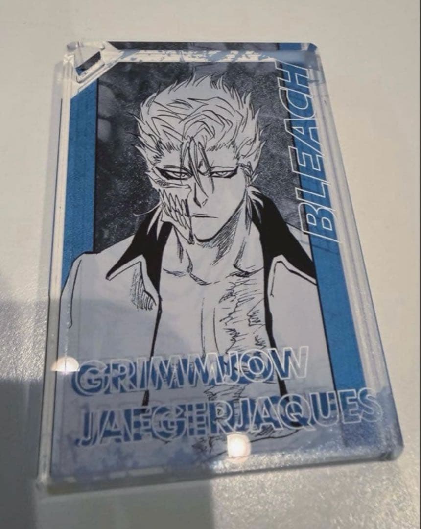 BLEACH ブリーチ ドミノ ドミノ風アクリルキーホルダー グリムジョー