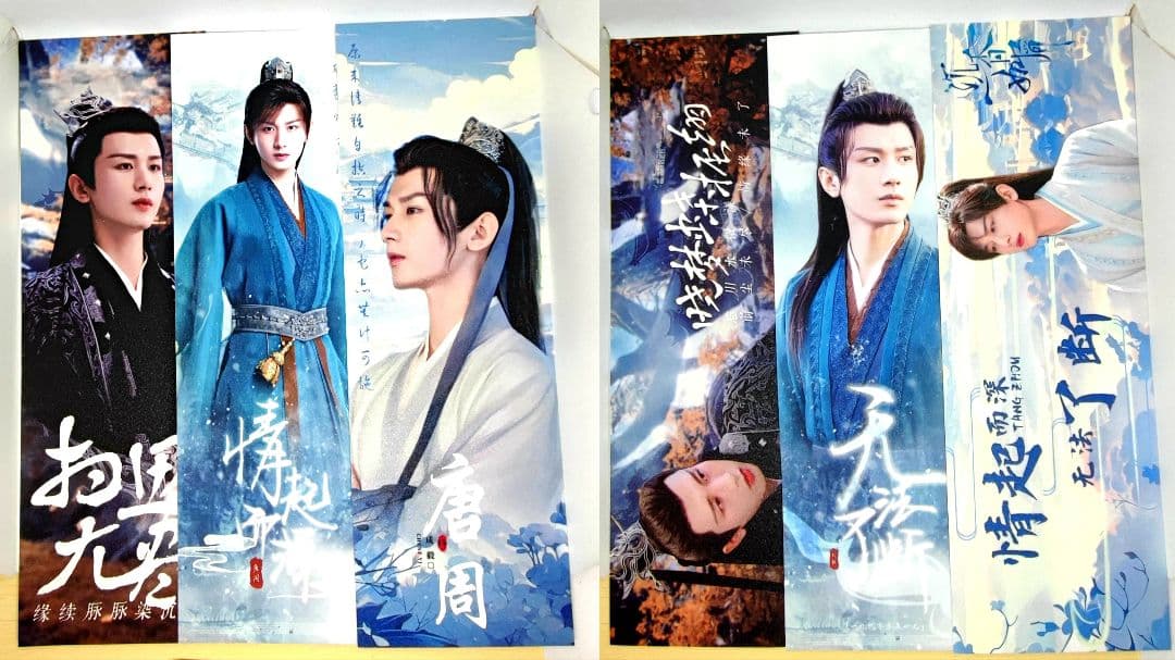 B【成毅】手幅ポスター45枚(リフィル入)➕専用バインダー(赴山海