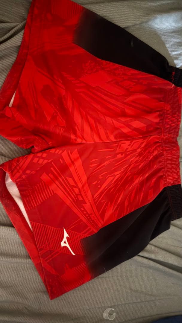 日本大学ゲーパンMizuno 2XL 赤 グラフィックパンツ Mizuno グラフィックパンツ 2XL 黒/赤 - メルカリ