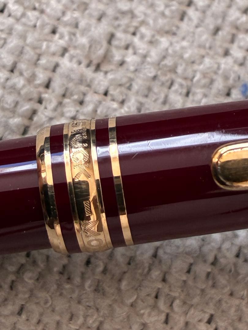 き*る様 ◾️ボルドー極美品◾️モンブラン マイスターシュテュック