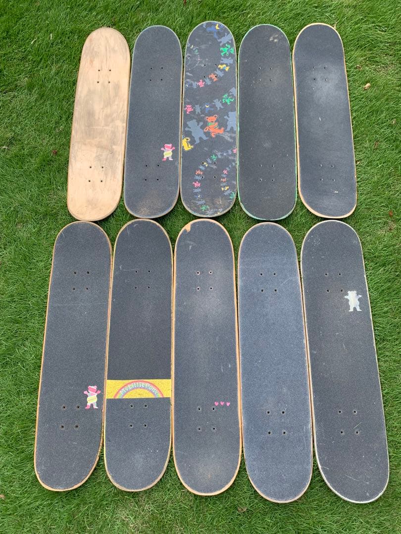 スケボー 廃デッキ 10枚 7.75〜7.8 - メルカリ