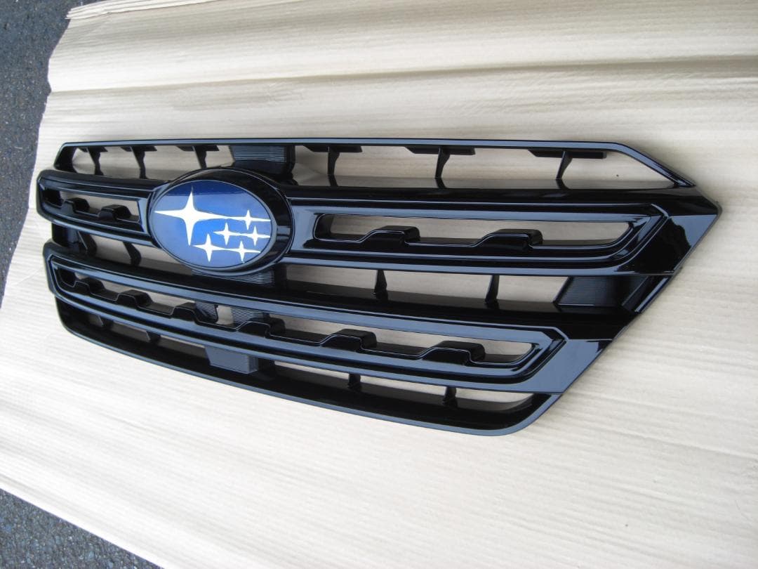 レガシィ アウトバック BT5 純正フロントグリル オールブラック 黒