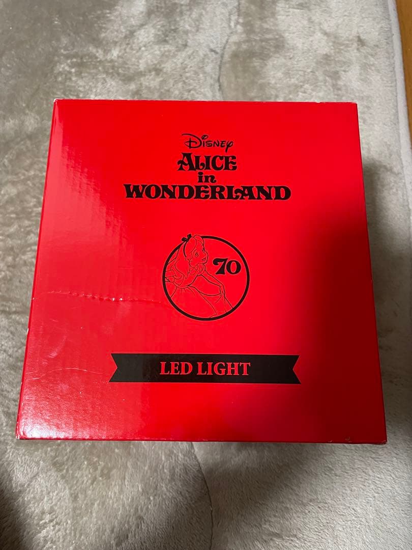 アリス 70周年　LEDライト Disney ディズニー アリス＆トランプ兵 ライト 「ふしぎ国のアリス