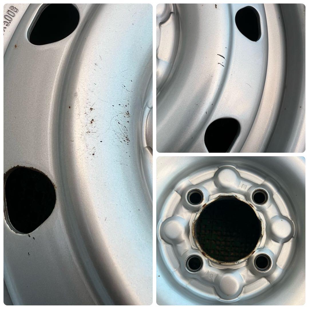 165R13 6PR LT 2022年製造 旧プロボックス ホイールセット2本① - メルカリ