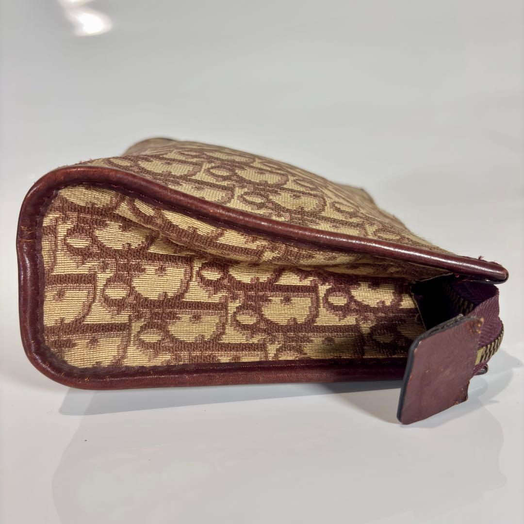 DIOR ディオール クラッチ セカンドバッグ トロッター柄 オブリーク