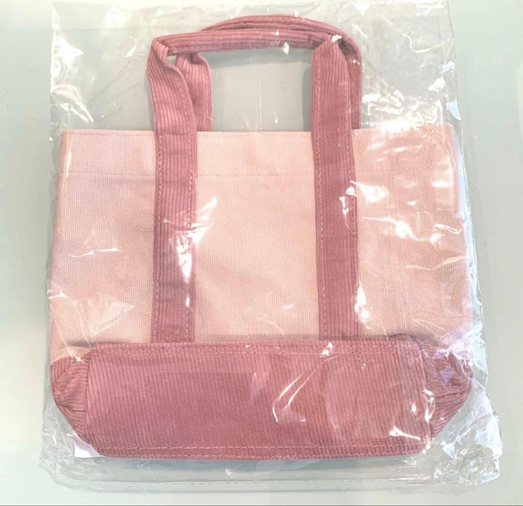 新品未開封正規品タグ付herlipto mini tote限定トートバッグピンク