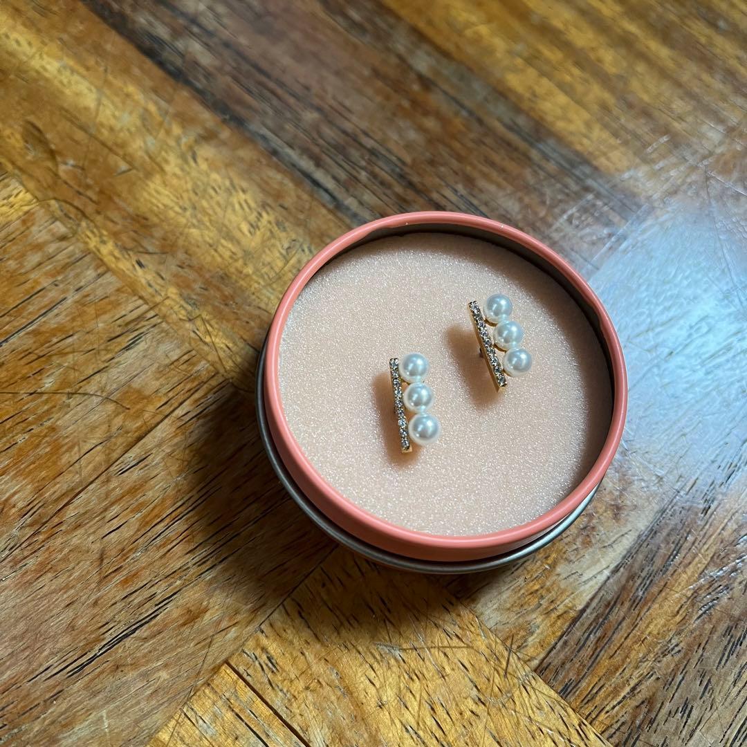 BAQLESS バックレス ピアス ジルコニア パール ゴールド バックレス ZIRCONIA ピアス ゴールド シルバー キャッチレス 実用的