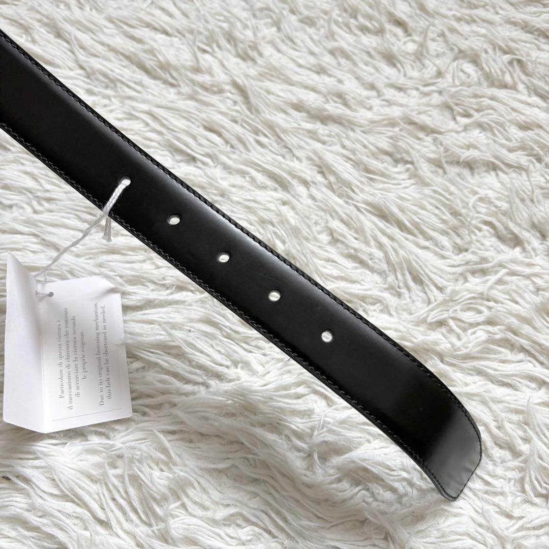 未使用】フェラガモ ガンチーニ リバーシブルベルト 箱 袋 シルバー金具