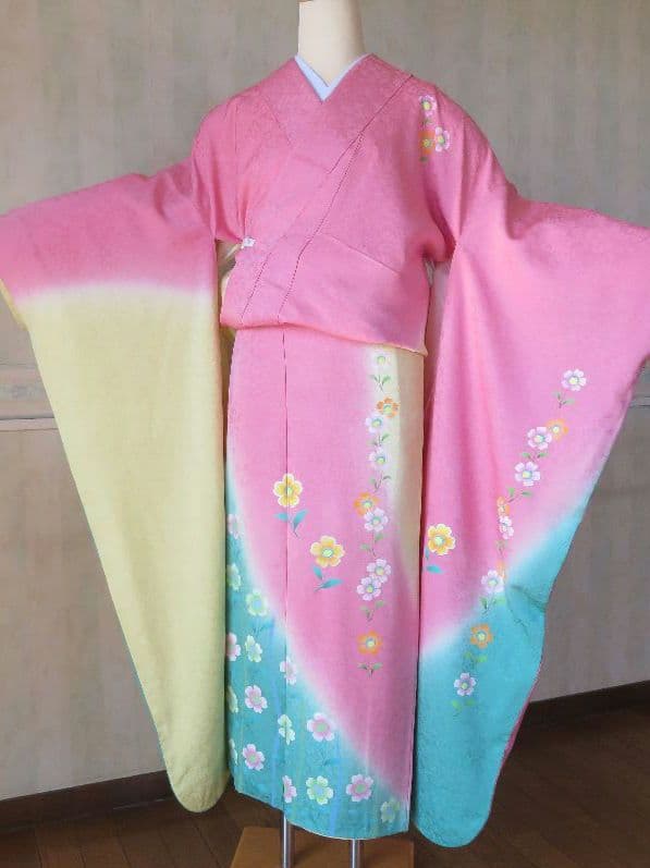 はなちゃん様専用 5199・5198 振袖単品 2点おまとめクレージュ 同柄揃