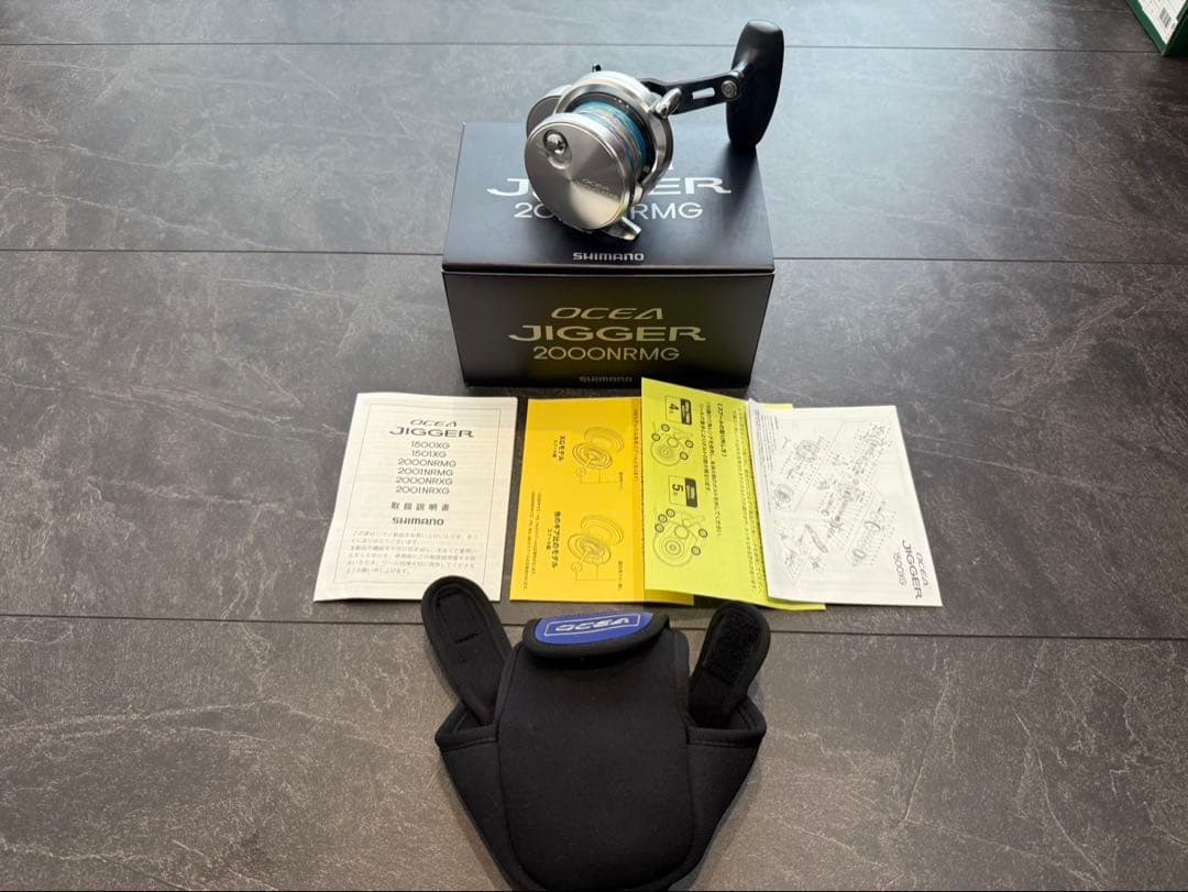 使用回数2回　シマノOCEA JIGGER オシアジガー2000NRMG 極上品 シマノ(SHIMANO) 21 オシアジガー 2000NR XG オシアジガー | 激安釣具