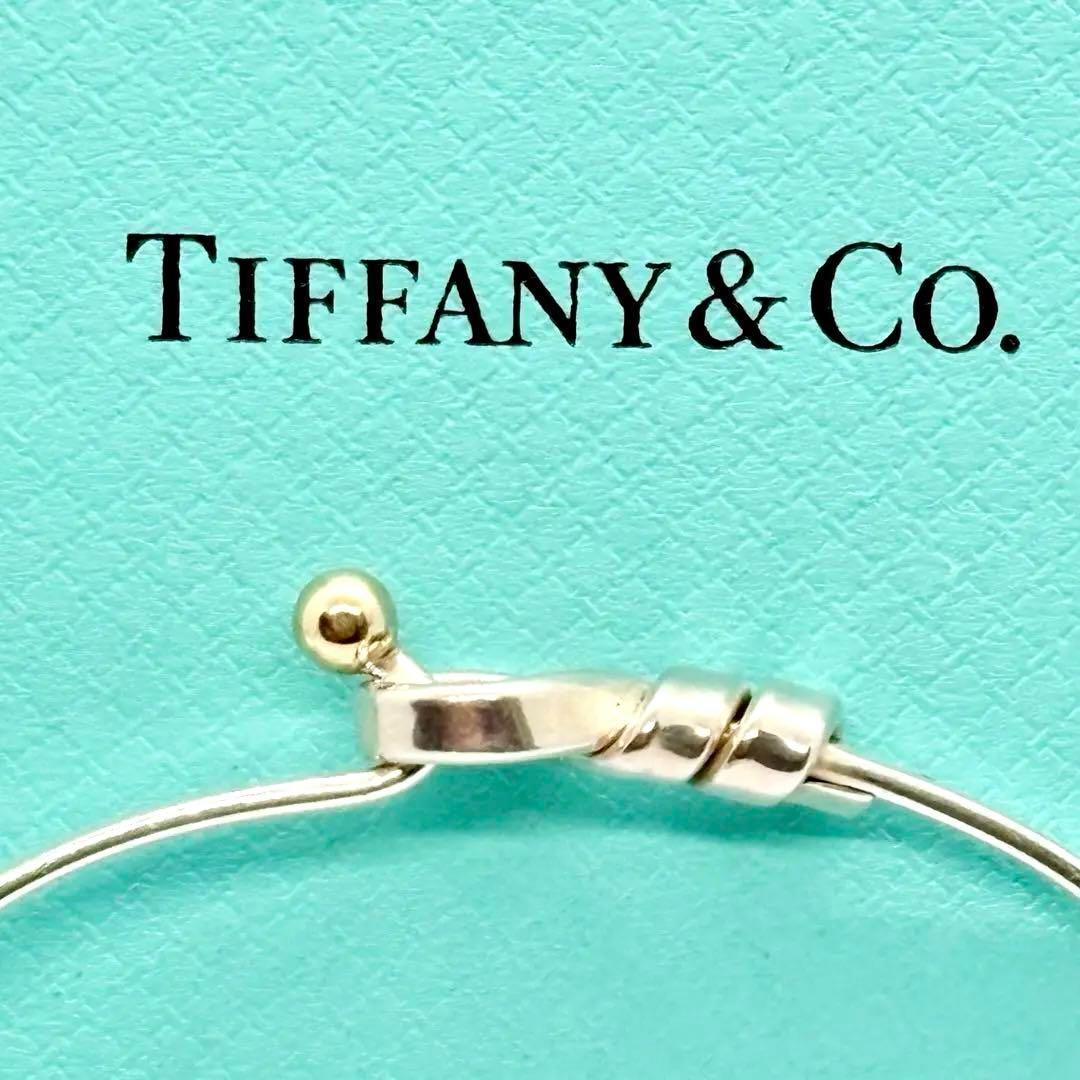 ❤️TIFFANY ティファニー ブレスレット ラブノット フックアンドアイ TIFFANY&Co.（ティファニー） 新品同様 ラブ ノット バングル
