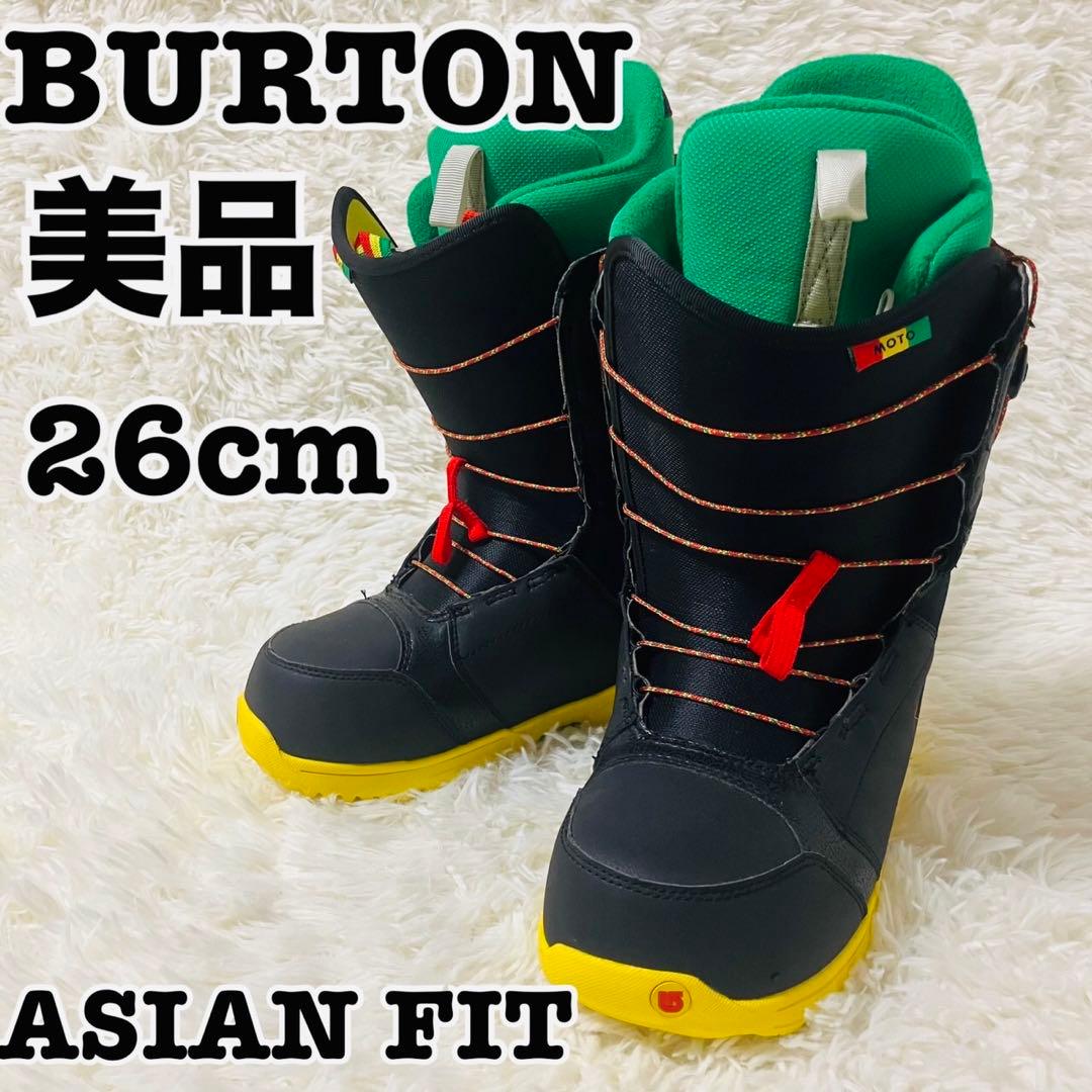 【美品】BURTON バートン MOTO-ASIAN FITスノボブーツ26cm Amazon | Burton(バートン) MOTO - ASIAN FIT モト アジアンフィット