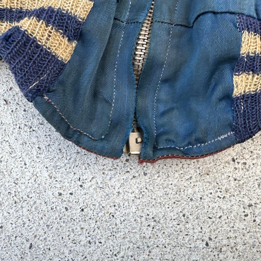 専用】40s~50s スカジャン スーベニアジャケット 顔虎 綿無し - メルカリ