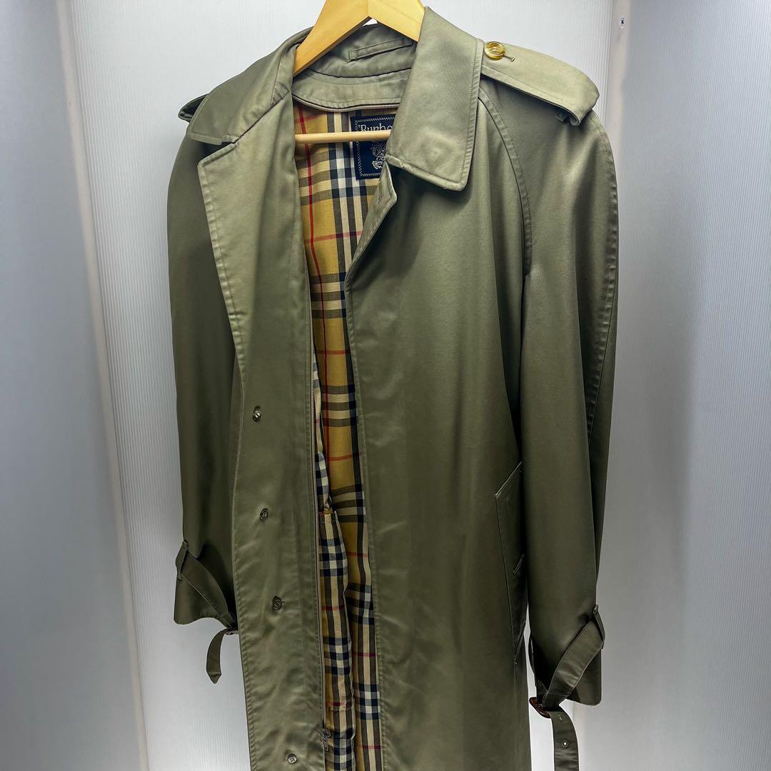 美品】BURBERRY/バーバリー ステンカラーコート - メルカリ