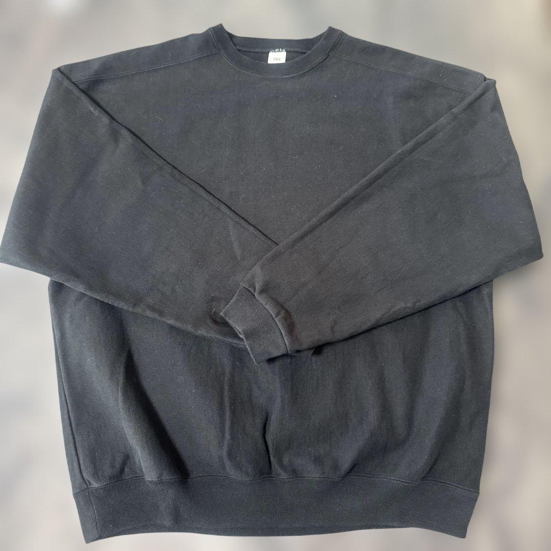 OVY スウェット Heavy Weight Wide Pullover Sweat (gray) | OVY