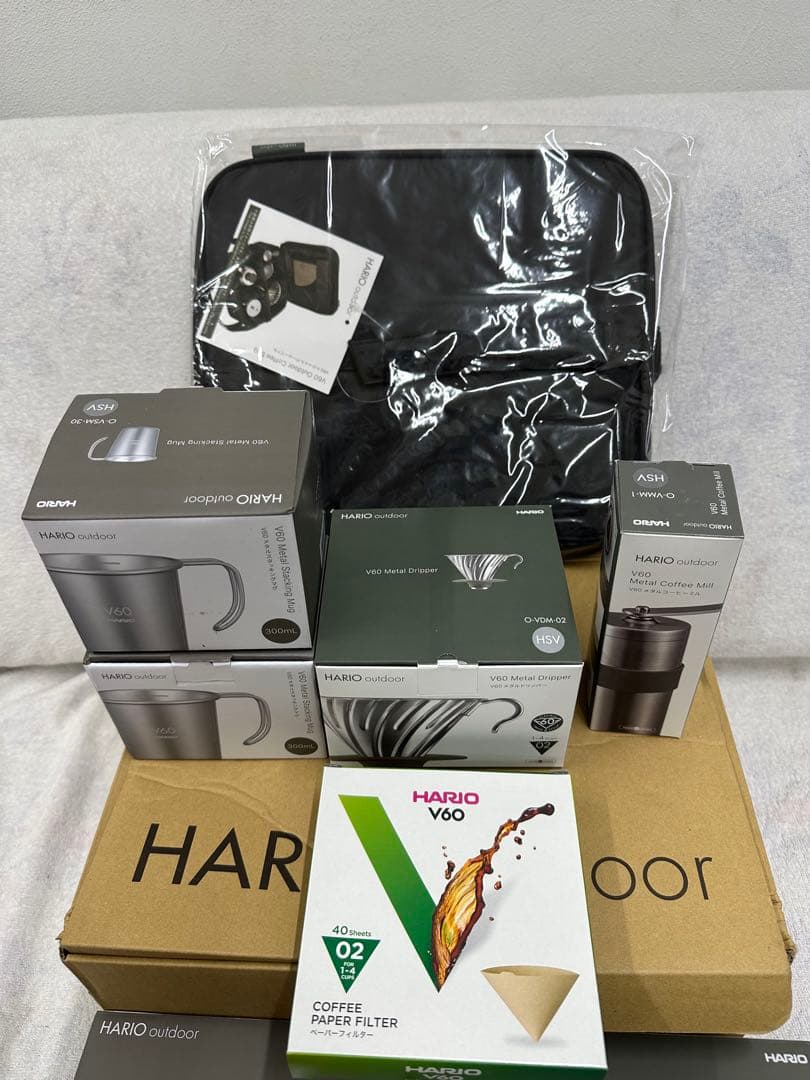 HARIO V60 Outdoor Coffee Full Set - メルカリ