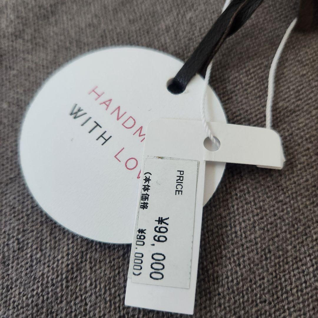 新品未使用タグ付き★ミクシック　カシミヤ　フリンジストール　岩渕紘子　訳アリ品