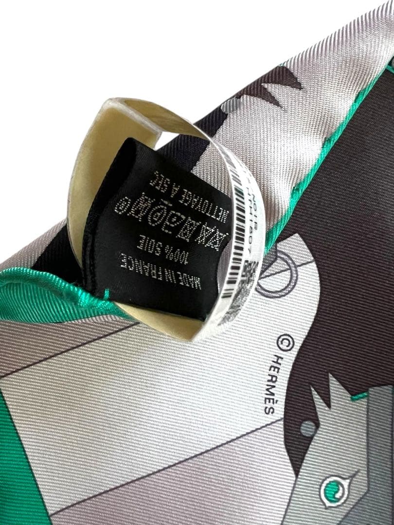 レア】【希少】HERMES プチカレ 馬 ロカバール ROCABAR カレ40