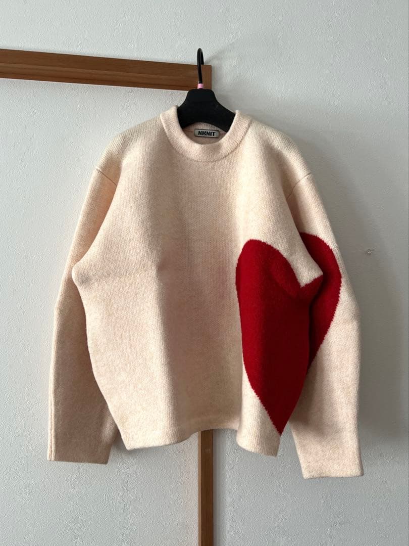 NKNIT ♡pattern KNIT ハートニット - メルカリ