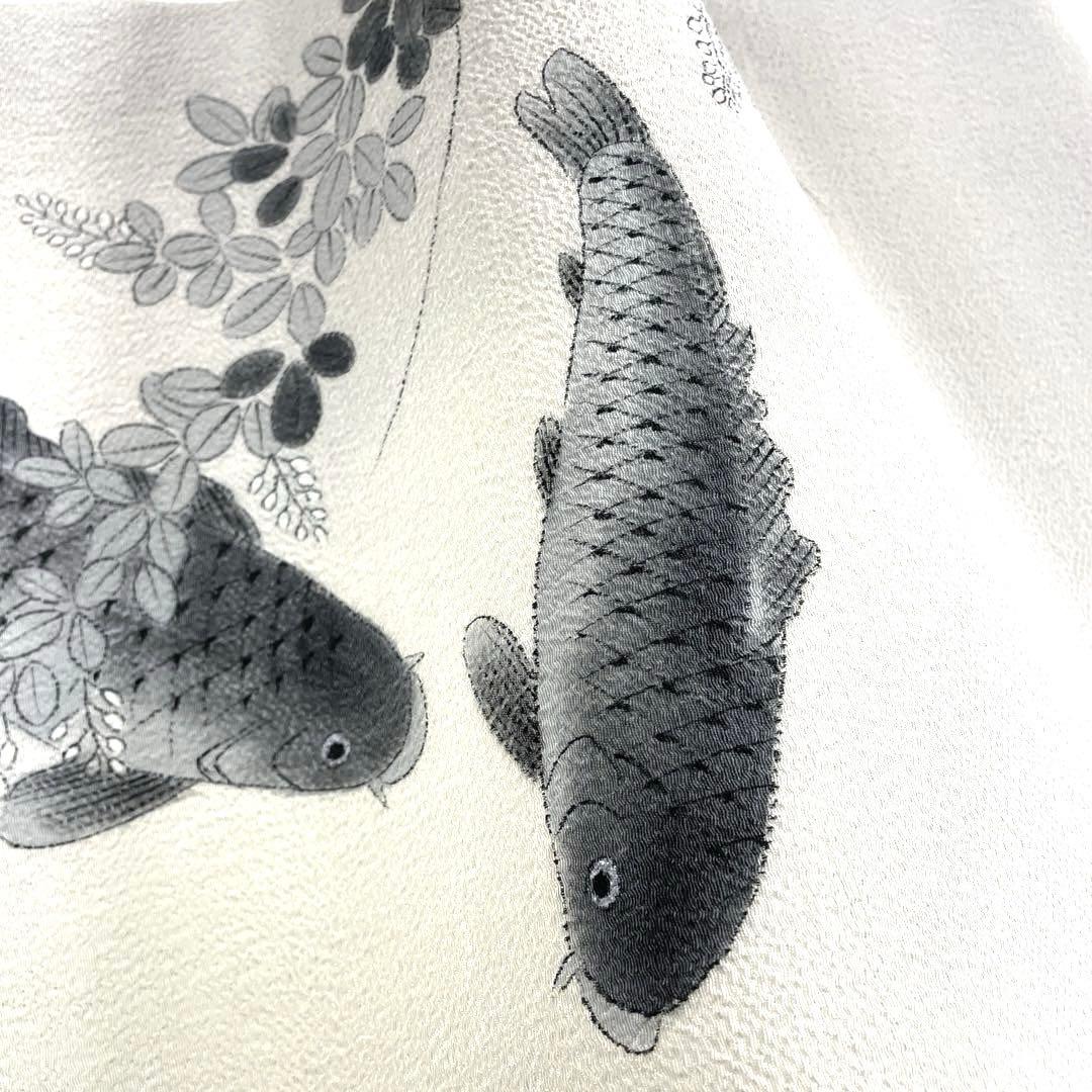 専用帯5048 ○高級 正絹 名古屋帯 鯉 - メルカリ
