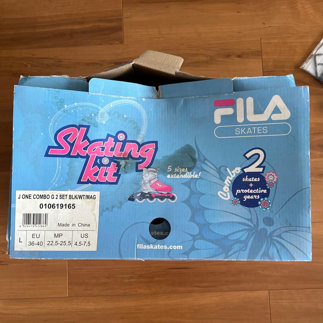 FILA☆フィラ☆インラインスケート☆ローラーブレード☆22.5-25.5cm