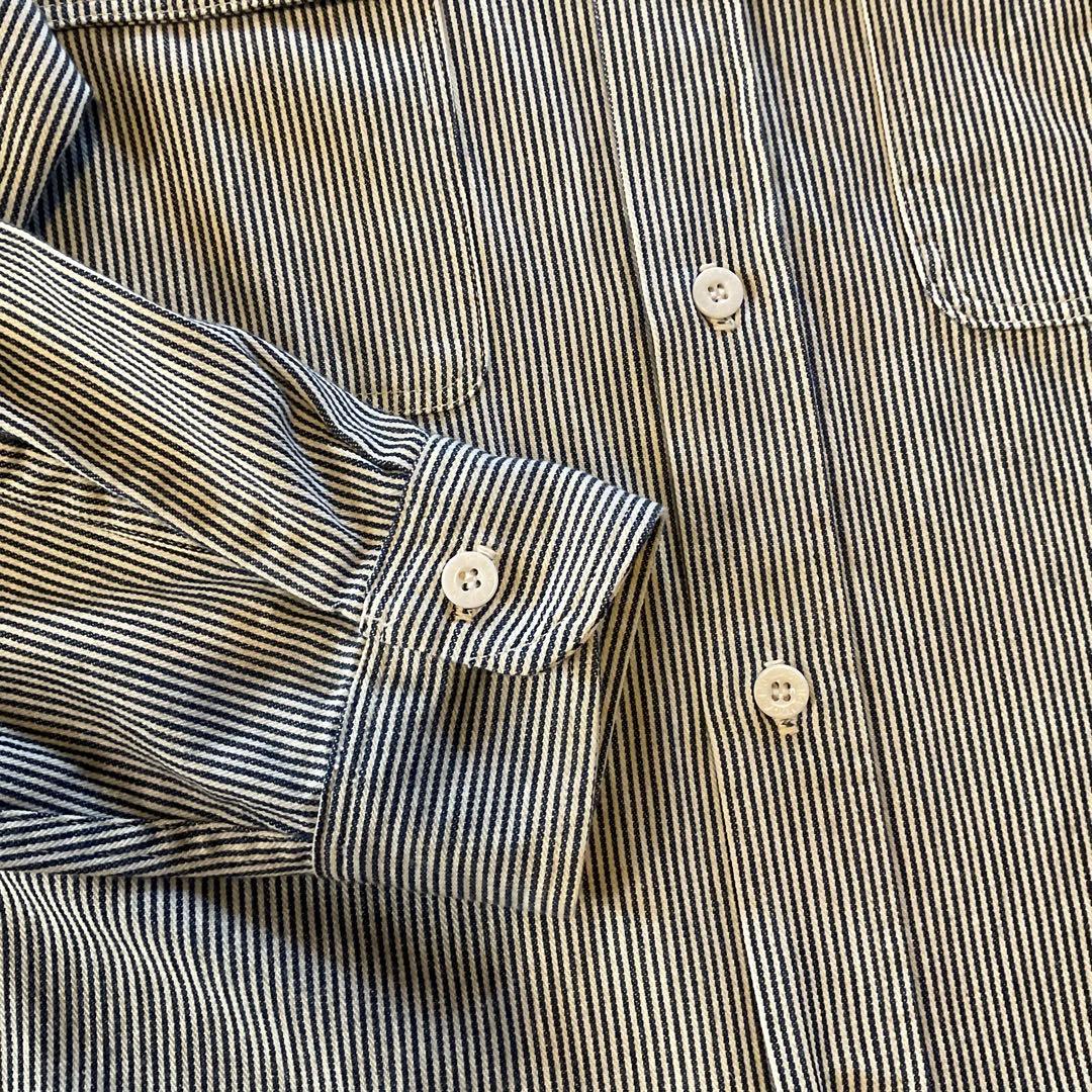 美品】70s vintage BIG MAC ヒッコリーデニムシャツ長袖 M BIG MAC