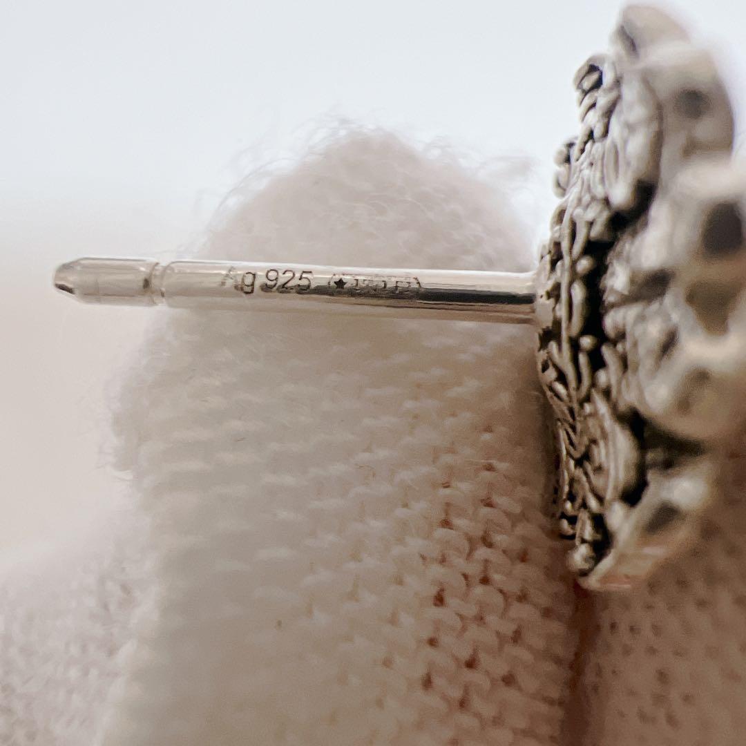 《Hanx》GUCCI ピアス フラワー マーモント マザーオブパール 花