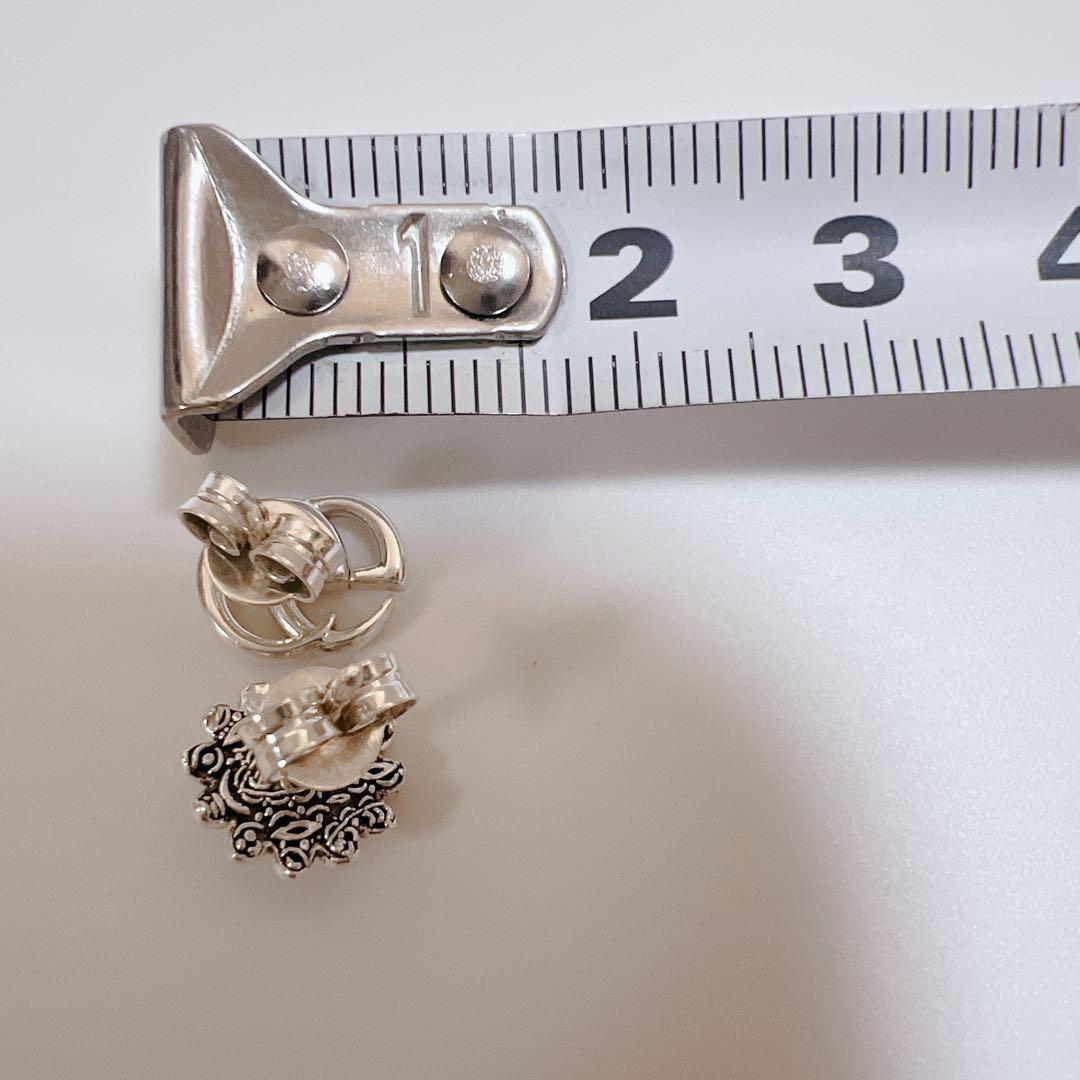 《Hanx》GUCCI ピアス フラワー マーモント マザーオブパール 花