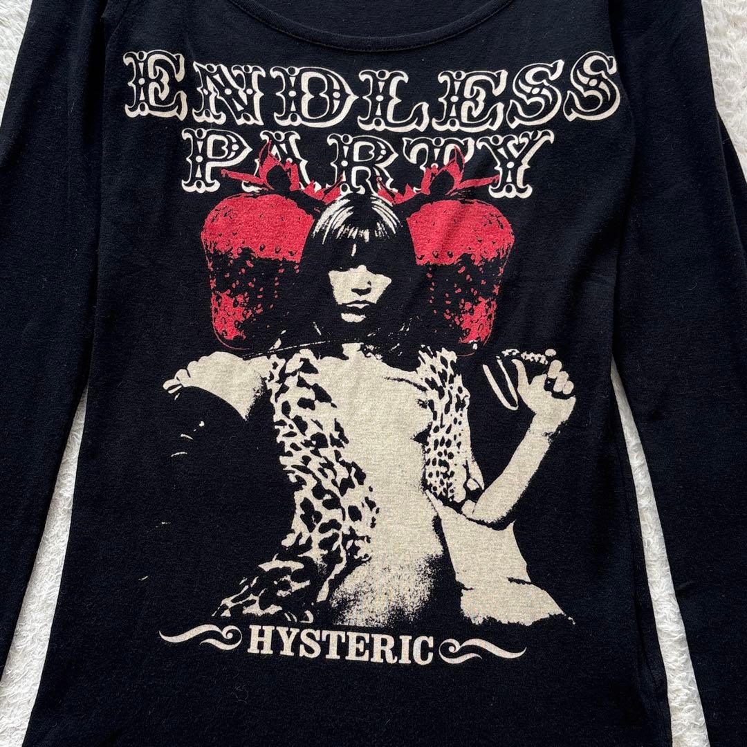 ヒステリックグラマー ENDLESS PARTY ヒスガールロンT y2k