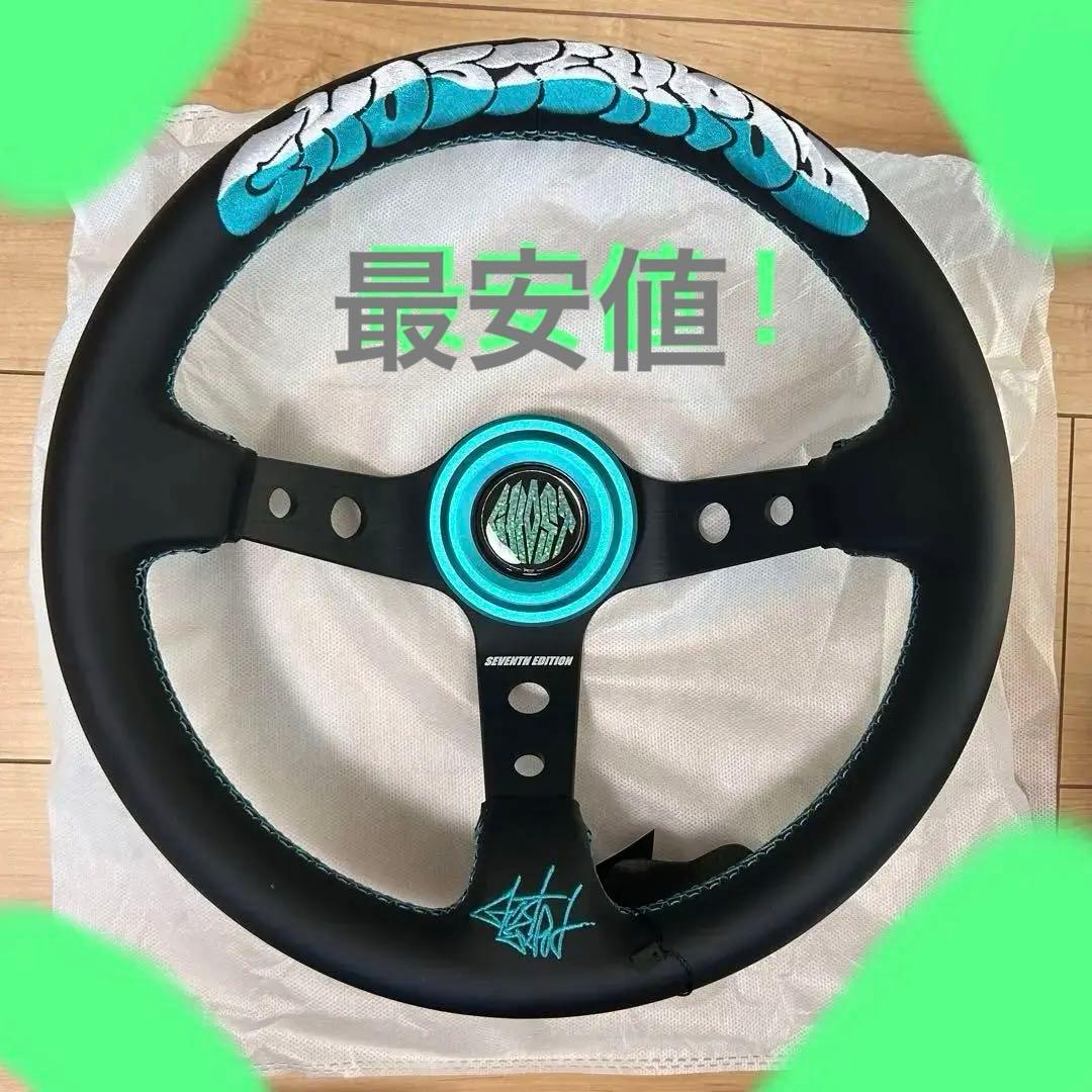 美品 最安値】GHOSTEXPOD 7thステアリング ホーンボタン付き - メルカリ