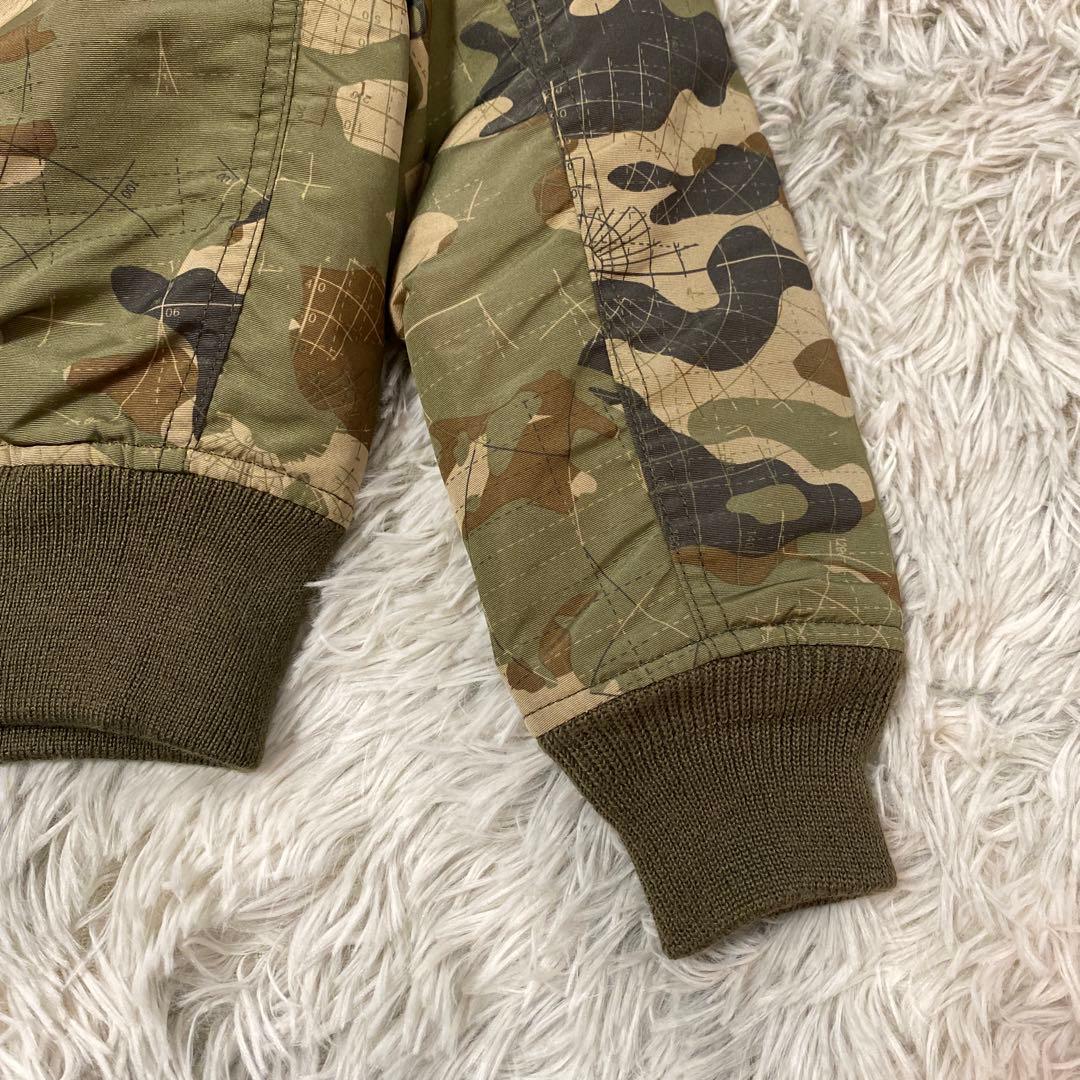 美品】AVIREX 迷彩MA-1 VBF-151マスコットバード刺繍 Sサイズ - メルカリ