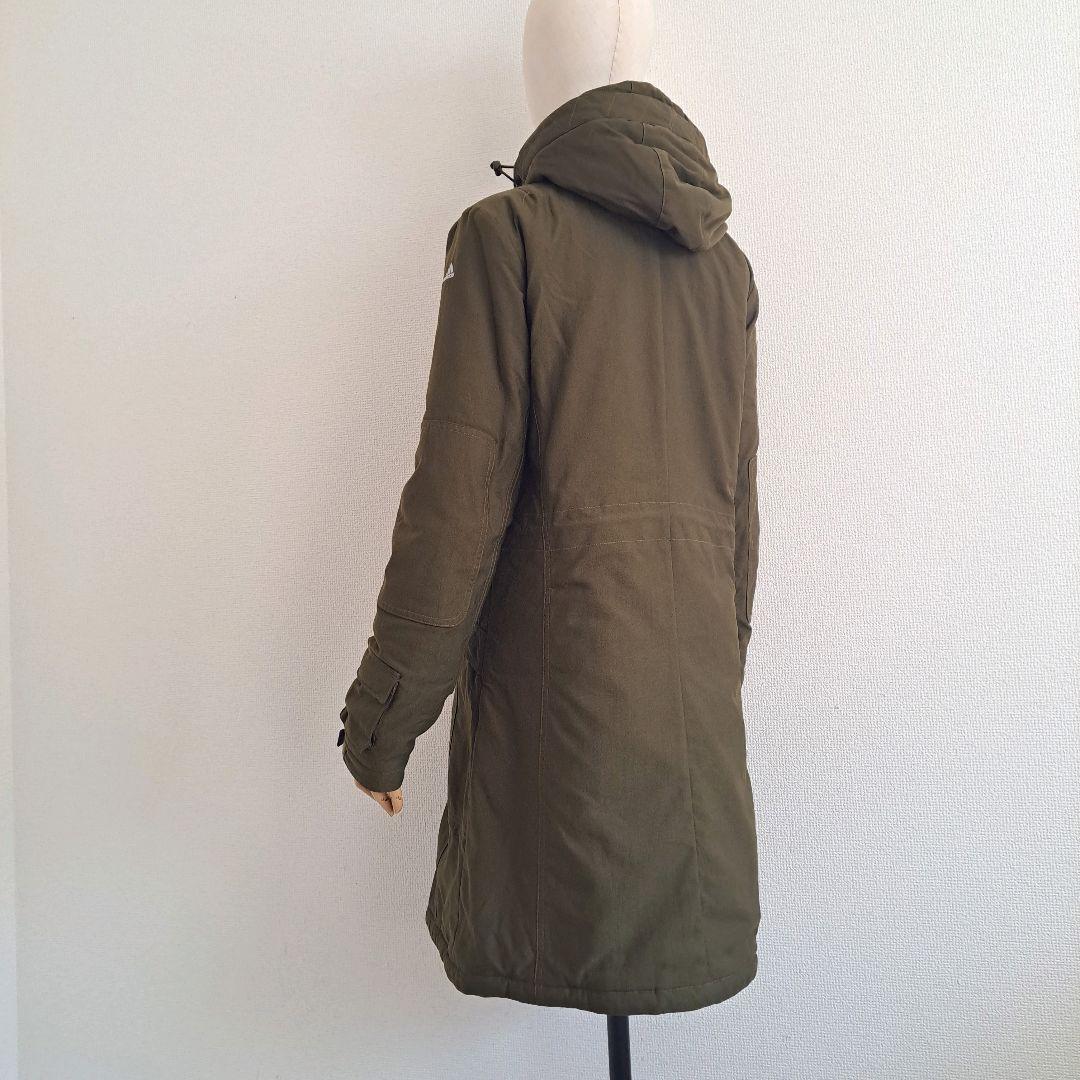 adidas アディダス ミリタリー モッズコート カーキ アウター 中綿